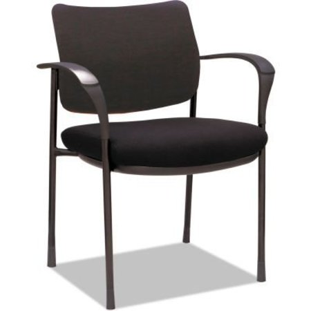 ALERA Alera Iv Series Guest Chairs, 24-3/4''X22-3/4''X32-1/4'', Black, 2/Carton IV4317A